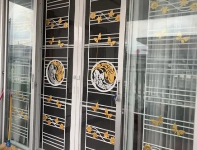 ผลงานติดตั้งเหล็กดัด 129