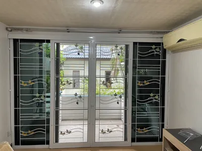 ผลงานติดตั้งเหล็กดัด 58