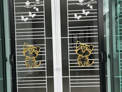 ผลงานติดตั้งเหล็กดัด 54