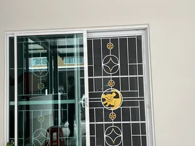 ผลงานติดตั้งเหล็กดัด 120