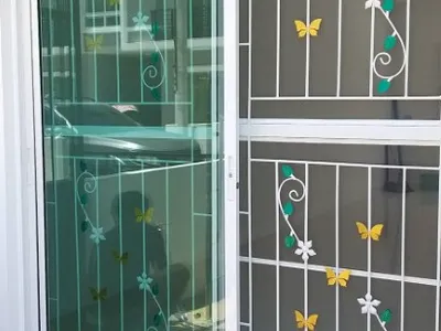 ผลงานติดตั้งเหล็กดัด 7