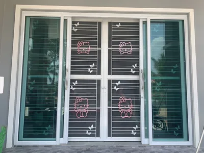 ผลงานติดตั้งเหล็กดัด 182