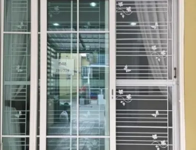 ผลงานติดตั้งเหล็กดัด 158