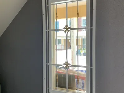 ผลงานติดตั้งเหล็กดัด 114